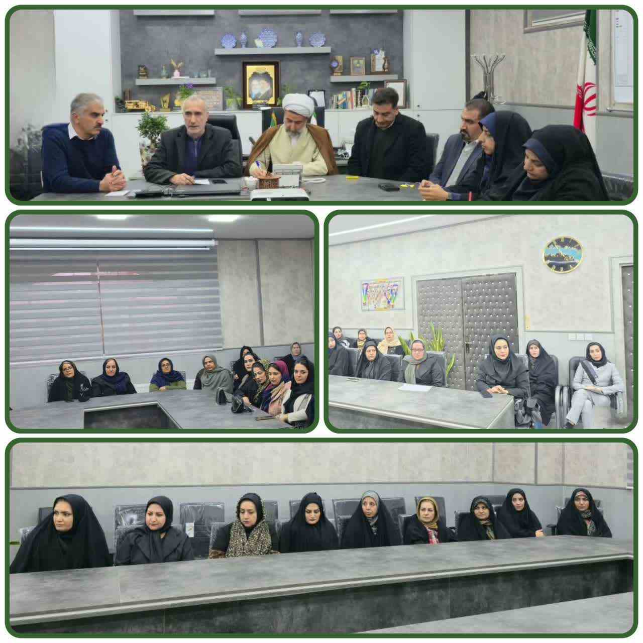 ✅️ نشست شهردار و اعضای شورای اسلامی شهر با اصناف بانوان