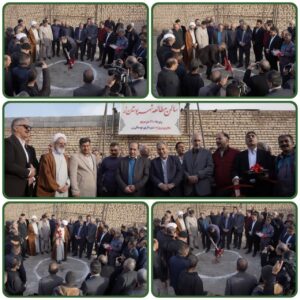 🔰 برگزاری آیین کلنگ‌زنی سالن مطالعه شهر بوستان زر