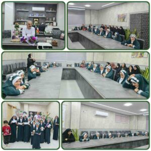 🌸 دیدار گروه سرود دختران فاطمی با شهردار