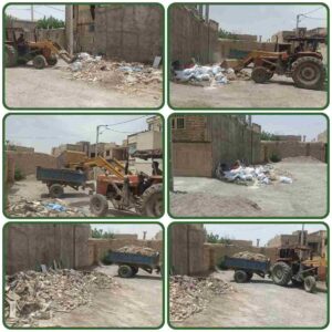 ♻️ جمع آوری نخاله های ساختمانی