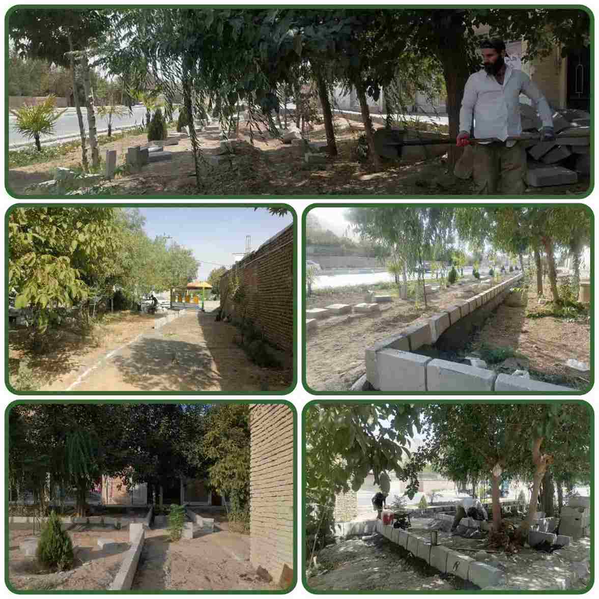 ✳️ احداث بوستان محلی در محله درچه عابد