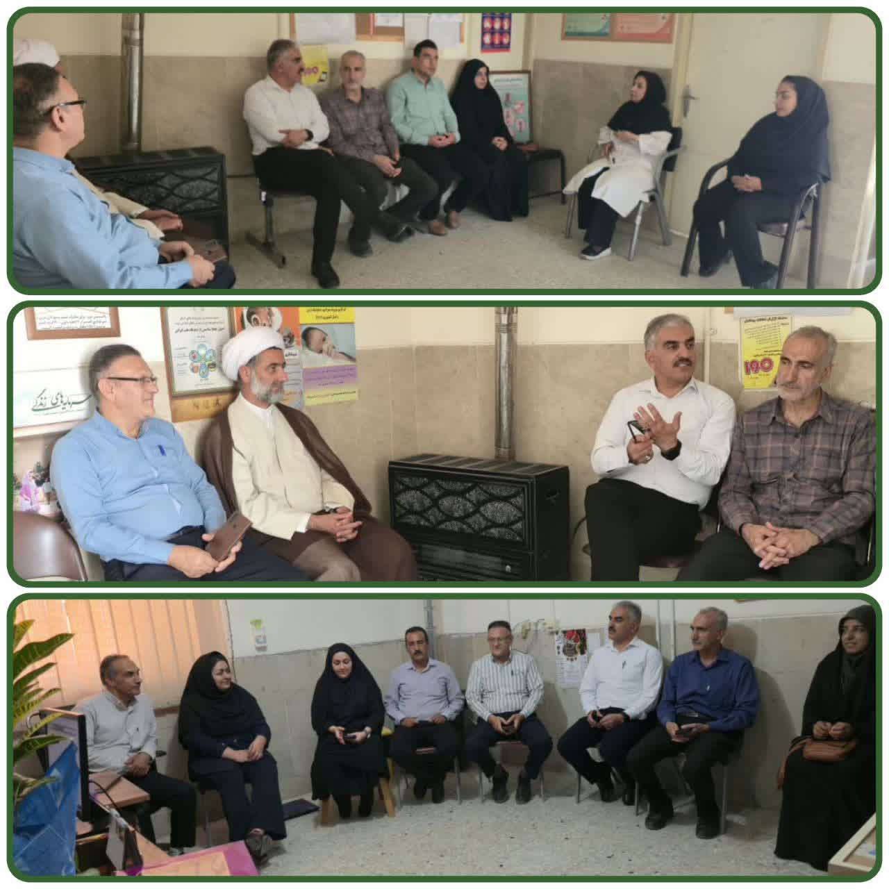 ✅️ دیدار شهردار و اعضای شورای اسلامی شهر بوستان زر با پزشکان مراکز بهداشت به مناسبت روز پزشک